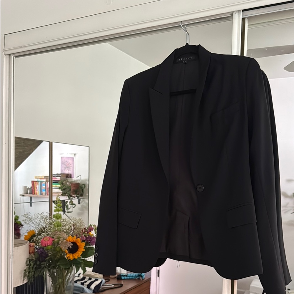 Theory Classic Black Blazer